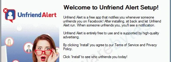Facebook Unfriend app