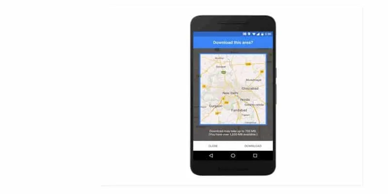 Google Maps Offline Mode